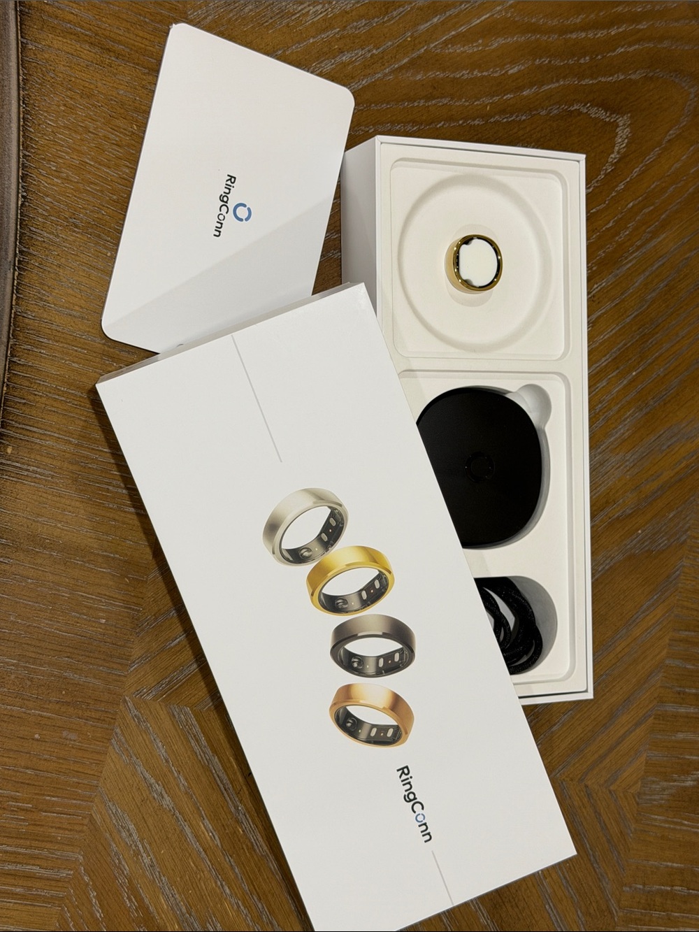 RingConn Gen 2 Smart Ring Gold Size 10